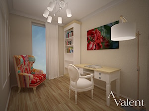 Gabinet w mieszkaniu - zdjęcie od Aranżacja | Wnętrza | Projekty | Wykończenia domów i mieszkań