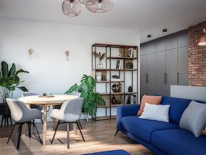 mieszkanie we Wrocławiu - Salon, styl nowoczesny - zdjęcie od RT Studio