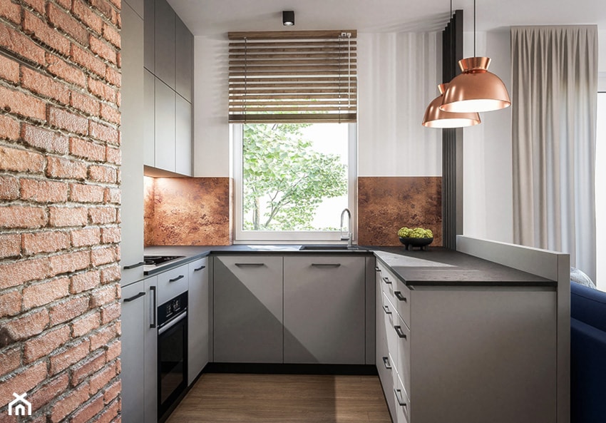 mieszkanie we Wrocławiu - Kuchnia, styl nowoczesny - zdjęcie od RT Studio