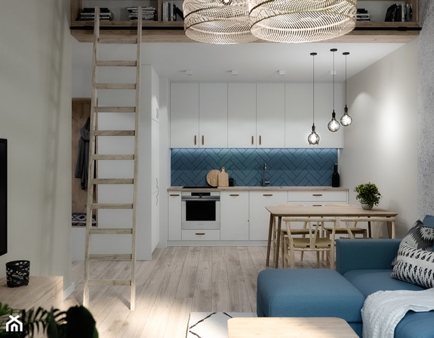 mieszkanie we Wrocławiu - Kuchnia, styl nowoczesny - zdjęcie od RT Studio