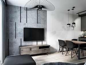 mieszkanie we Wrocławiu - Salon, styl nowoczesny - zdjęcie od RT Studio