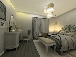 Mieszkanie 56 m2 - Sypialnia - zdjęcie od ARTIEGO Lublin- Projekty wnętrz