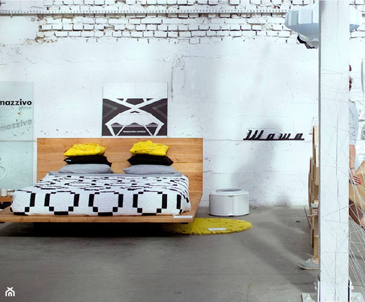 Łóżko designerskie MOOD - zdjęcie od mazzivo - Homebook