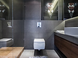 apartament 55 - Średnia bez okna łazienka, styl minimalistyczny - zdjęcie od emDesign home & decoration