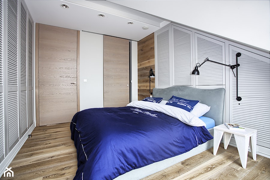 Apartament 120 - Sypialnia, styl nowoczesny - zdjęcie od emDesign home & decoration