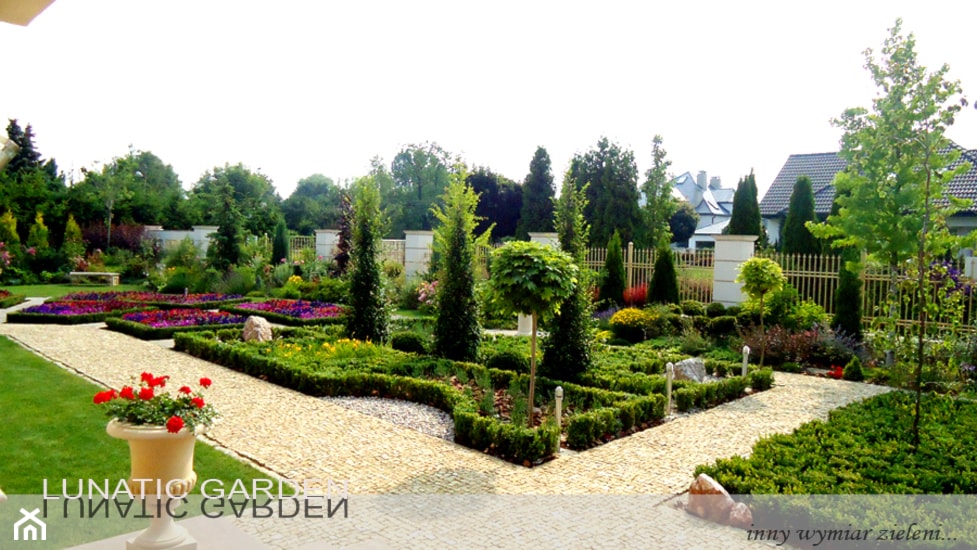 Ogród - Duży z kamienną nawierzchnią ogród japoński - zdjęcie od Lunatic Garden - Homebook