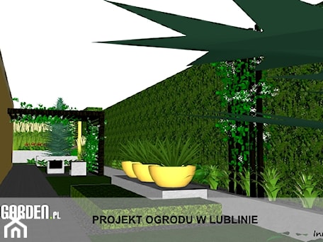 Aranżacje wnętrz - Ogród: Mały ogródek - Ogród, styl nowoczesny - Lunatic Garden. Przeglądaj, dodawaj i zapisuj najlepsze zdjęcia, pomysły i inspiracje designerskie. W bazie mamy już prawie milion fotografii!