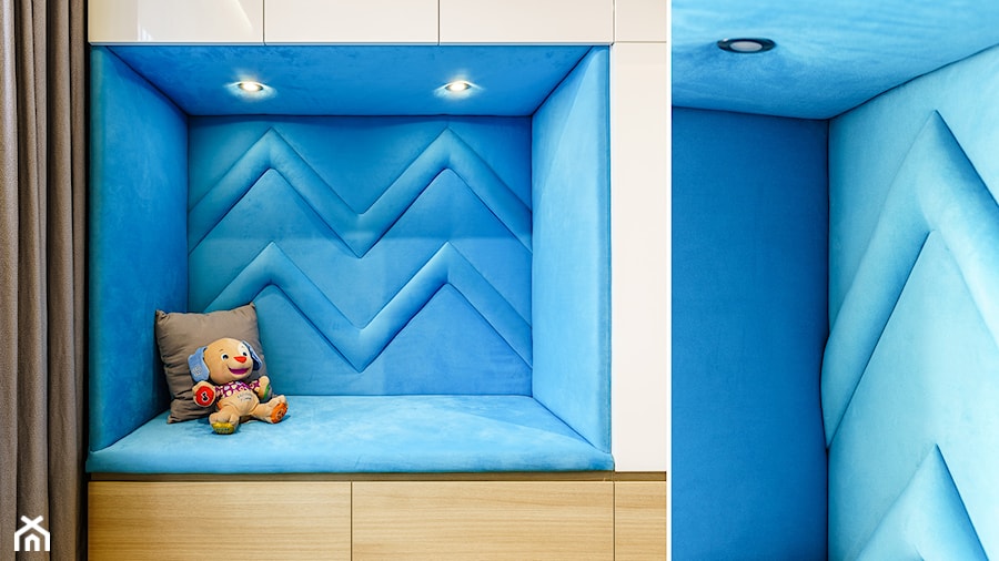 mieszkanie prywatne 3 pokoje - Aquarius - Sopot - Pokój dziecka, styl nowoczesny - zdjęcie od Anna Maria Sokołowska Architektura Wnętrz (dawniej Pracownia Projektowa Dragon Art )