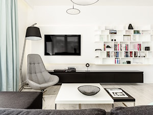 Mieszkanie prywatne 3 pokoje - czarno-białe - Apartamenty na Polanie  - Gdynia
