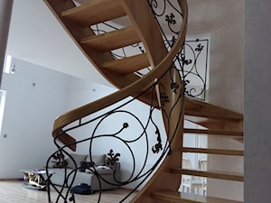 Policzkowe schody gięte - zdjęcie od Jarosz-schody
