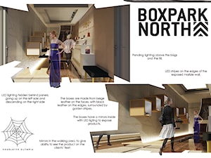 BOXPARK NORTH - Wnętrza publiczne, styl glamour - zdjęcie od Dominika Lewandowska