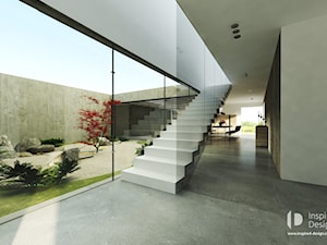 Minimal House - Hol / przedpokój, styl minimalistyczny - zdjęcie od INSPIRED DESIGN