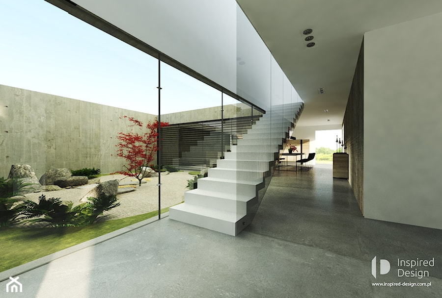 Minimal House - Hol / przedpokój, styl minimalistyczny - zdjęcie od INSPIRED DESIGN