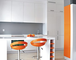 Na pomarańczowo - Kuchnia, styl nowoczesny - zdjęcie od monikagolec.pl - Homebook