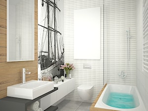 różne łazienki - Łazienka, styl nowoczesny - zdjęcie od essa-architektura