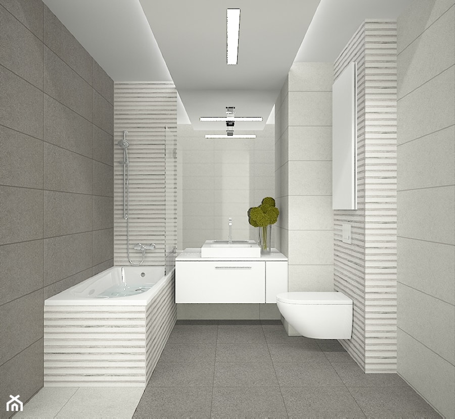 różne łazienki - Łazienka, styl nowoczesny - zdjęcie od essa-architektura