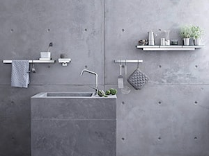 Axor Citterio Accessoires - Mała bez okna łazienka, styl industrialny - zdjęcie od Hansgrohe