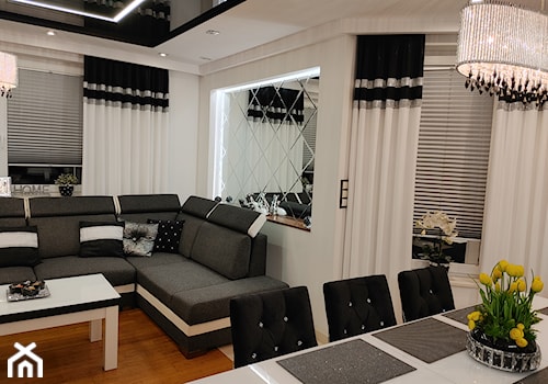 Salon w stylu glamour - Salon, styl glamour - zdjęcie od I.N. Projekt