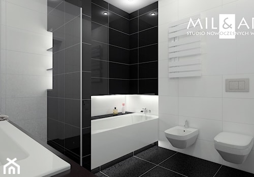 Łazienka, styl minimalistyczny - zdjęcie od Miliart Studio