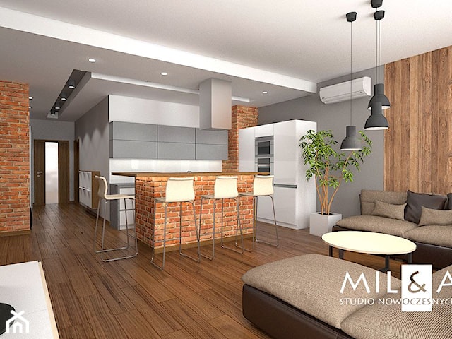 Apartament w loftowym stylu w centrum Lublina