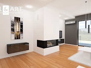 Salon, styl minimalistyczny - zdjęcie od Miliart Studio