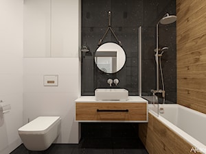 Mieszkanie Legnica 2 - Średnia bez okna łazienka, styl nowoczesny - zdjęcie od Atelier Art&Design