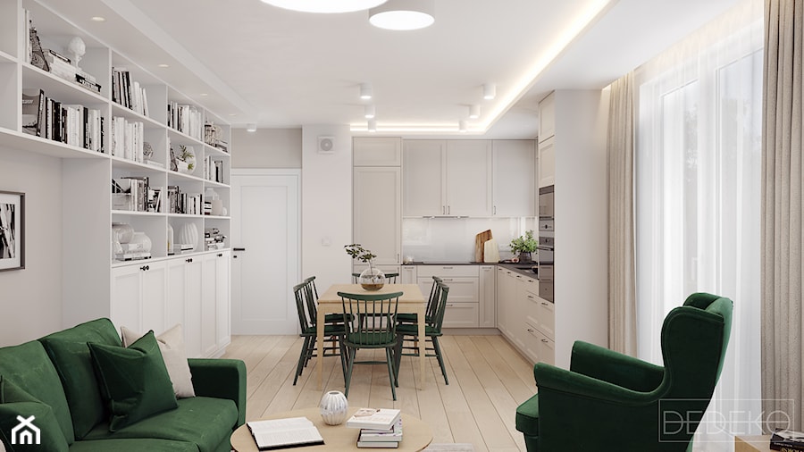 Mieszkanie Wierna II - Kuchnia, styl nowoczesny - zdjęcie od DEDEKO