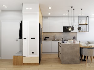 Mieszkanie 60m2 Wilanów - Kuchnia, styl nowoczesny - zdjęcie od DEDEKO