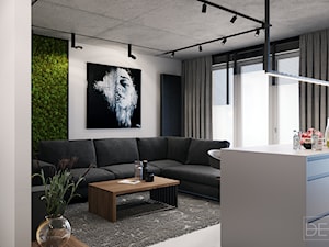 Mieszkanie Siedlce 64m2 - Salon, styl nowoczesny - zdjęcie od DEDEKO