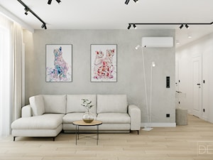 Mieszkanie Wierna - Salon, styl nowoczesny - zdjęcie od DEDEKO