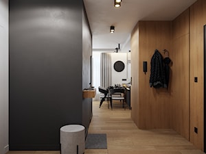 Mieszkanie Lazurowa - Hol / przedpokój, styl nowoczesny - zdjęcie od DEDEKO