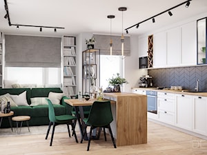 Mieszkanie Siedlce 70m2 - Kuchnia, styl nowoczesny - zdjęcie od DEDEKO