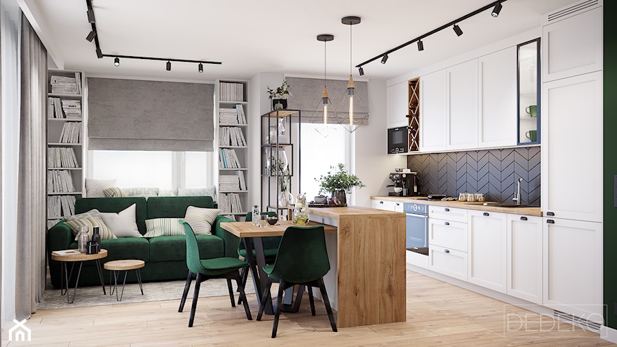 Mieszkanie Siedlce 70m2 - Kuchnia, styl nowoczesny - zdjęcie od DEDEKO