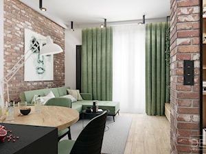 Mieszkanie 62m2 Warszawa Włochy - Salon, styl nowoczesny - zdjęcie od DEDEKO