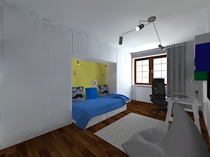 projekty pokoju z mapą na ścianie - Pokój dziecka, styl nowoczesny - zdjęcie od MyWay Design