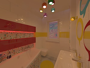 projekt łazienki w stylu pop art - Łazienka, styl nowoczesny - zdjęcie od MyWay Design