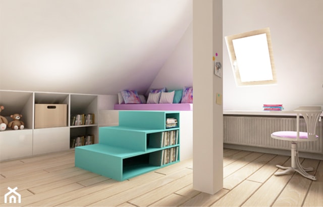 Pokój Jagody - Pokój dziecka - zdjęcie od Sandra Sekulska Projektowanie Wnętrz