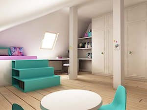 Pokój Jagody - Pokój dziecka, styl nowoczesny - zdjęcie od Sandra Sekulska Projektowanie Wnętrz