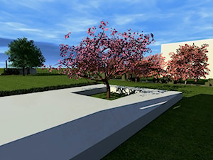 Projekt ogrodu w Sarnowie - Ogród, styl nowoczesny - zdjęcie od Hirszberg Pracownia Architektoniczna