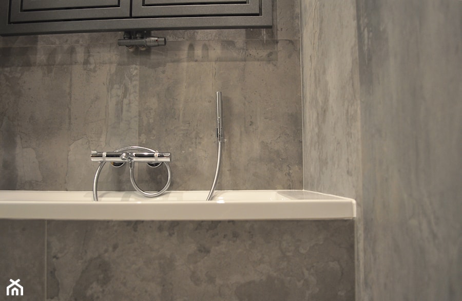 Realizacja łazienk w Będzinie - Łazienka, styl nowoczesny - zdjęcie od Hirszberg Pracownia Architektoniczna