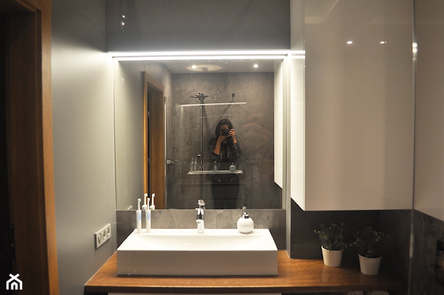 Realizacja łazienk w Będzinie - Łazienka, styl nowoczesny - zdjęcie od Hirszberg Pracownia Architektoniczna