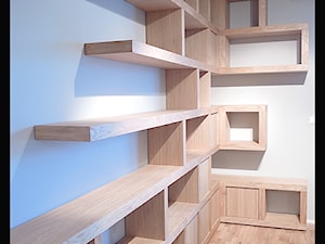 Biblioteczka i półki na książki - Biuro, styl nowoczesny - zdjęcie od Cellaio - półki na książki