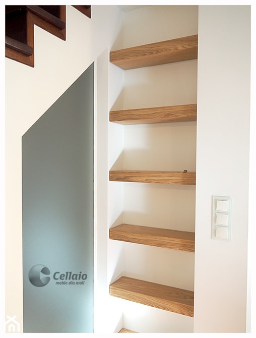 Cellaio - bardzo wytrzymałe półki - zdjęcie od Cellaio - półki na książki - Homebook