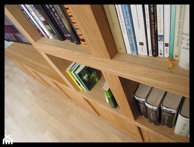 Biblioteczka do salonu - Pokój dziecka, styl nowoczesny - zdjęcie od Cellaio - półki na książki - Homebook