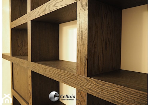 Cellaio - meble pod skosy poddaszowe - zdjęcie od Cellaio - półki na książki