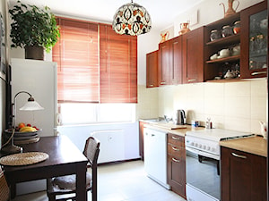 klimatyczne mieszkanie w bloku - Kuchnia - zdjęcie od Dominika Dejryng