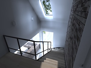 DOM newstyle - Schody, styl vintage - zdjęcie od Interior Design A3D Architekci Krzysztof Gruszfeld