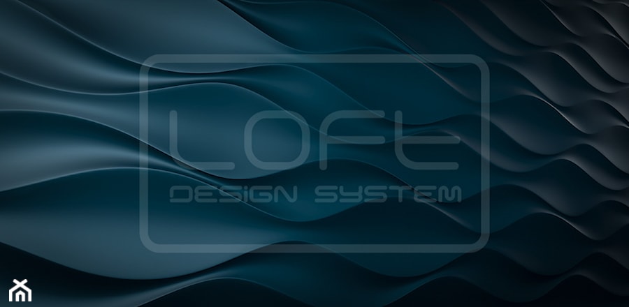 Panel Dekoracyjny 3D - Loft Design System - model Flow - zdjęcie od loftsystem