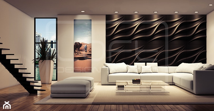 Panel Dekoracyjny 3D - Loft Design System - model Tide - zdjęcie od loftsystem