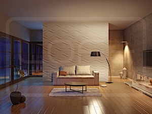 Panel Dekoracyjny 3D - Loft Design System - model Hourglass - zdjęcie od loftsystem